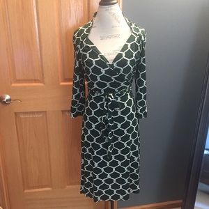 Banana Republic faux wrap dress